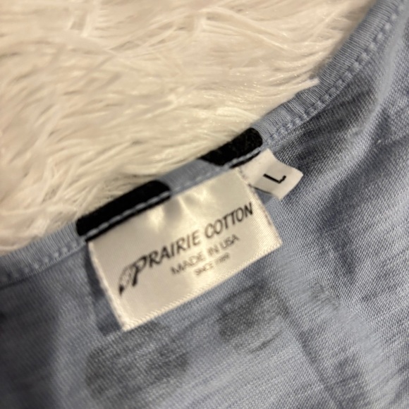 Prairie Cotton USA-Made Polka Dots All Cotton Tunic ~ Size Large - Picture 3 of 10